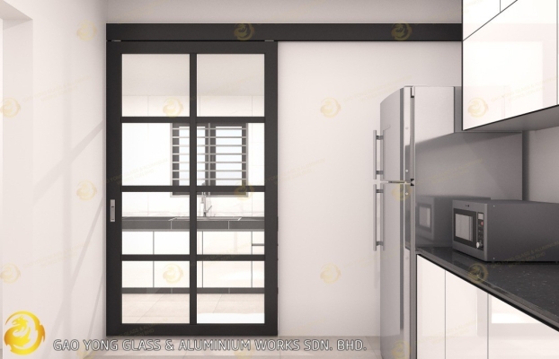 Aluminium Hanging Door Design Reference 