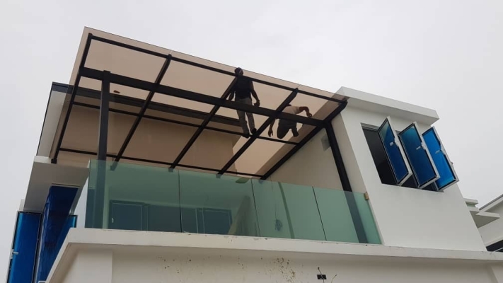 Contoh Awning Skylight Johor Bahru