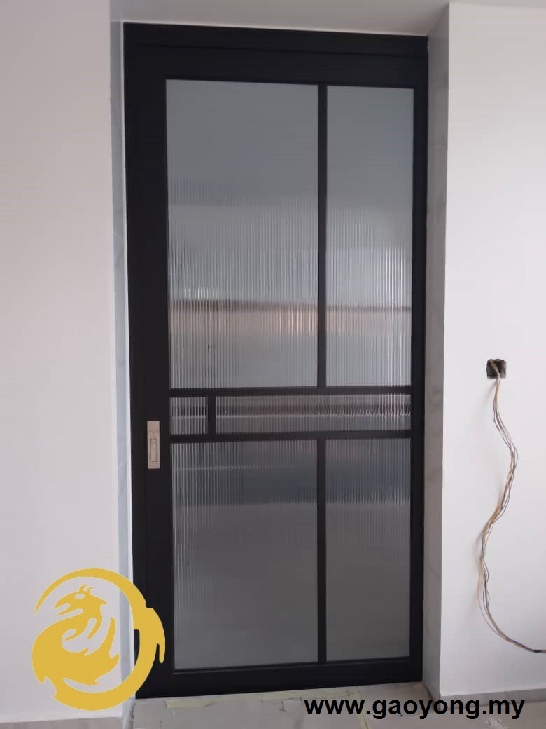 Rujukan Pintu Gantung Dapur Aluminium  Pintu Gantong Aluminium Aluminium Rujukan Reka Bentuk UbahSuai Malaysia