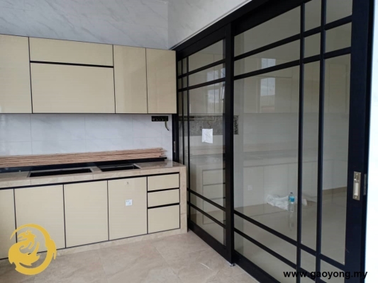 Rujukan Pintu Gantung Dapur Aluminium 