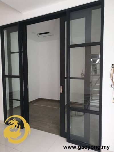 Kitchen Aluminium Hanging Door Reference