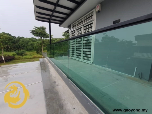 Aluminium Glass Balcony Fencing & Railing Sample