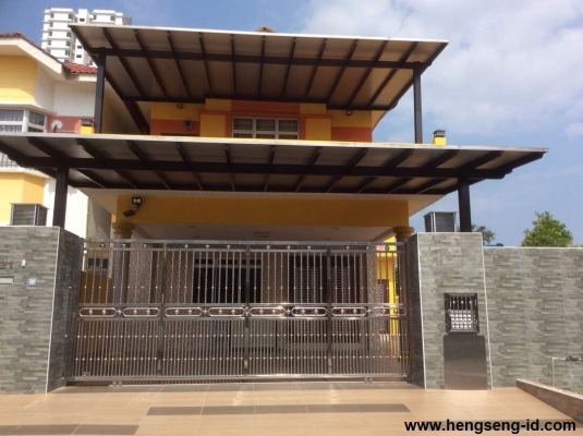Stainless Steel Mix Max Gate Sample Near Taman Perling
