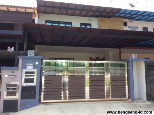 Stainless Steel Mix Max Gate Sample Near Taman Perling