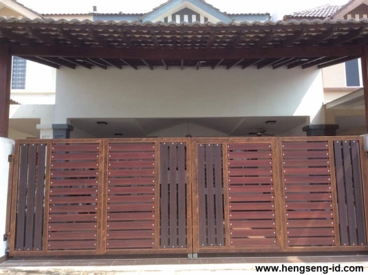 Wrought Iron & Mix Max Gate Sample In Johor Bahru