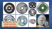 Cutting disc, Grinding disc  (Stainless Steel, Metal, Wood, Concrete) ABRASIVES