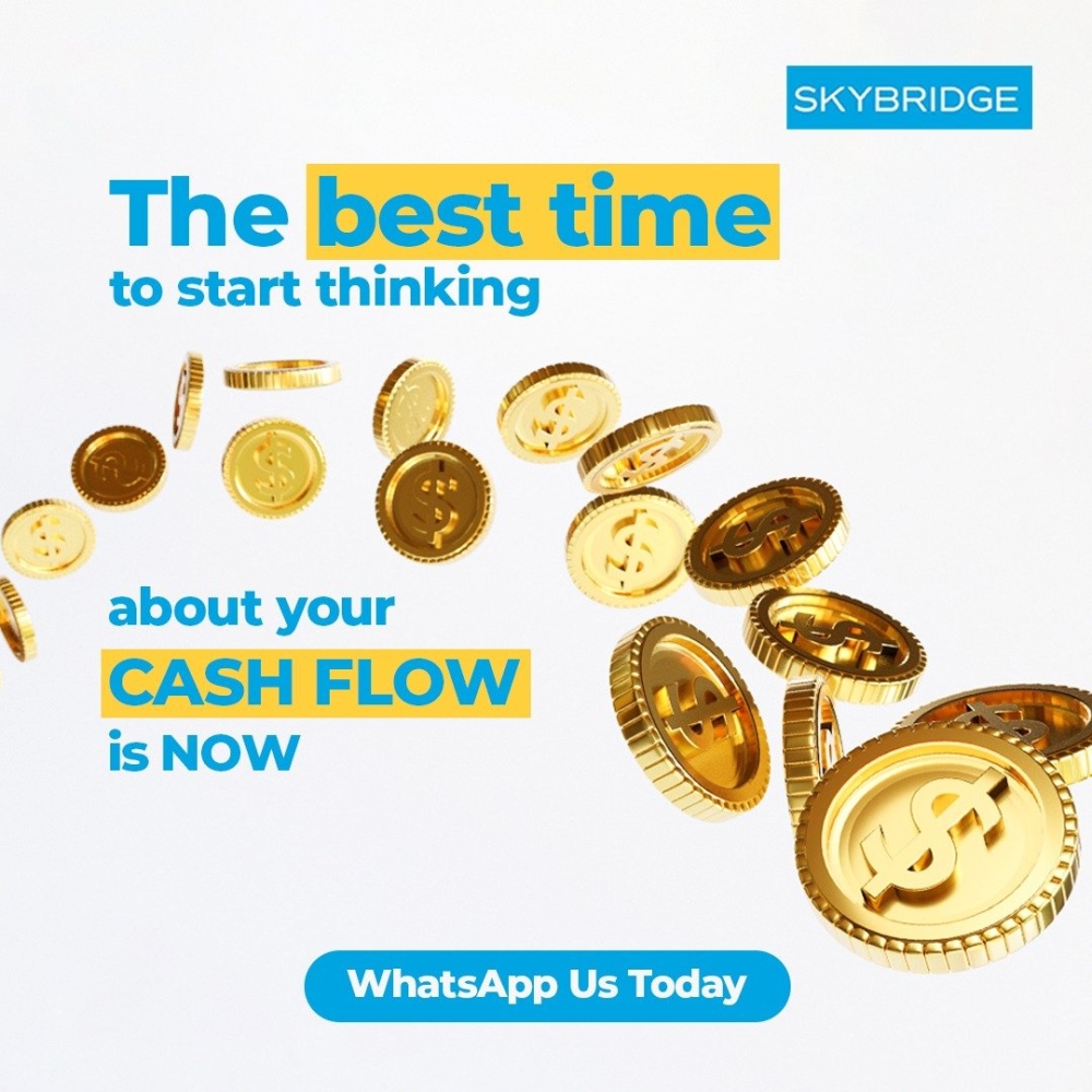 The BEST TIME to start thinking about your CASH FLOW is NOW