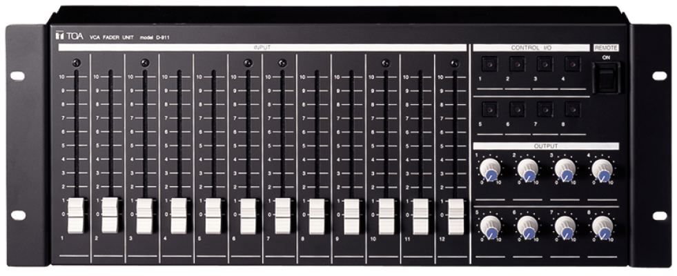 D-911.TOA VCA Fader Unit