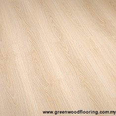 O117 2V-SG Whitewash Oak