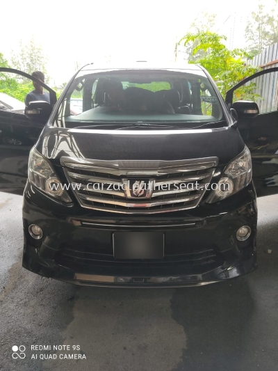 TOYOTA ALPHARD DASHBOARD COVER REPLACE 