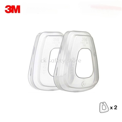 3M™ 501 Filter Retainer For 3M 5N11/ 3M 5P71 With 6000 Series Cartridge [1 Pair]