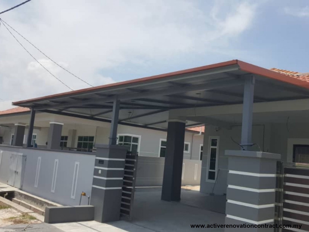 Matel Roof Gate Reference Muar Car Porch Aluminium Composite Panel matel-roof-gate-reference-muar-car-porch-aluminium-composite-panel
