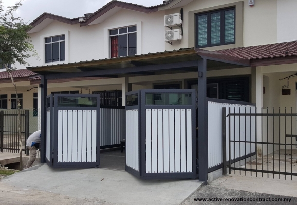 Simple Folding Gate Design Muar