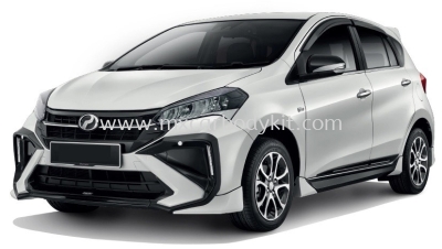 PERODUA MYVI 2022 GEAR UP BODYKIT + SPOILER 