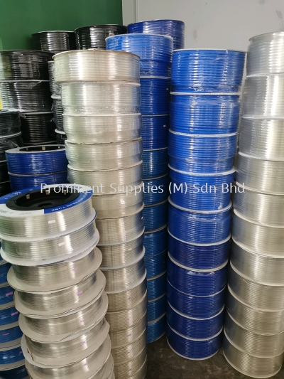 PU Tubing | POLYURETHANE Tube | Drum Packing | Colour Transparent, Blue, Black | Standard Packing: 100mtrs per roll 