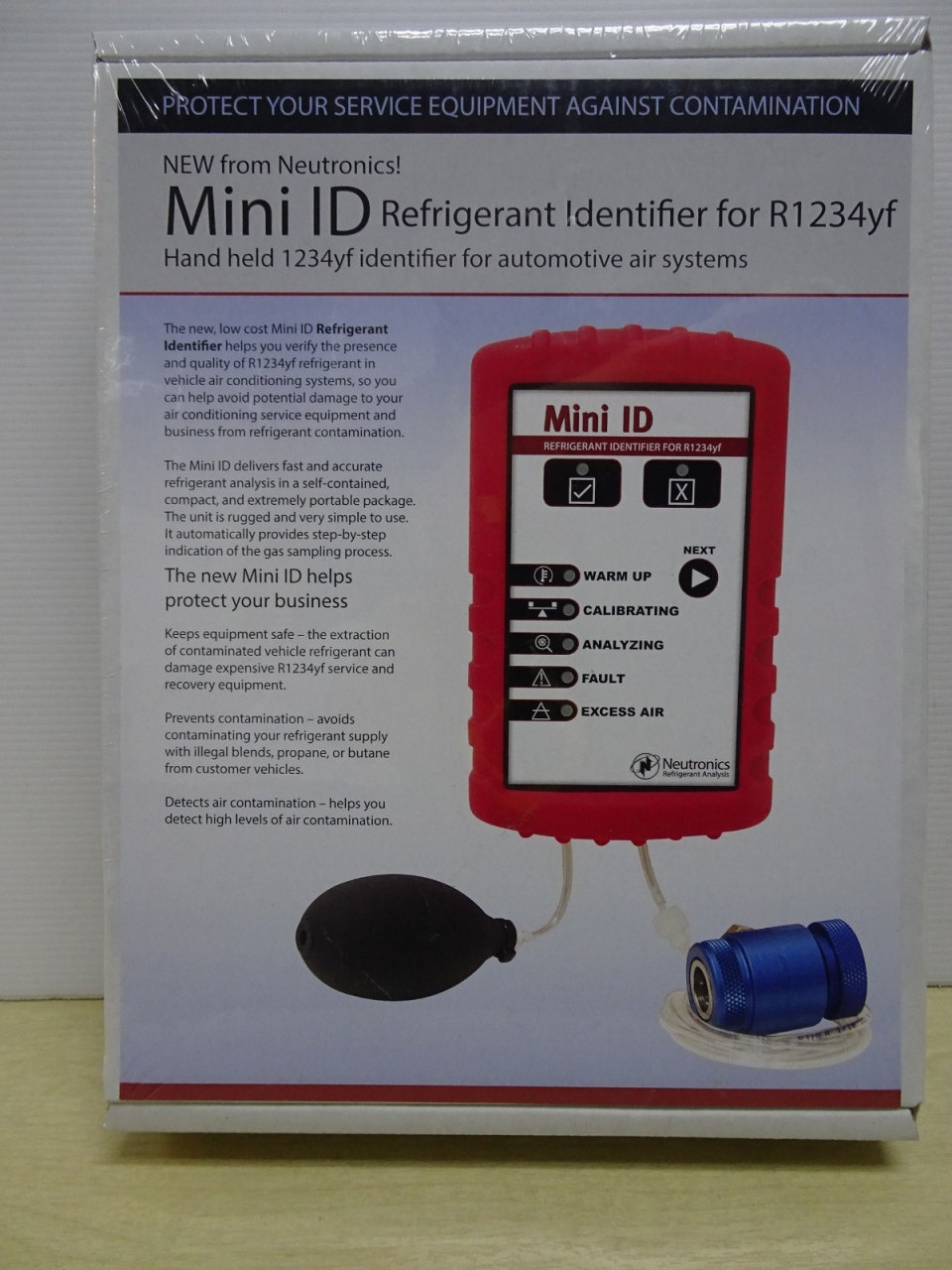 MASTERCOOL 691234YF-MINI MINI ID REFRIGERANT IDENTIFIER FOR R1234yf