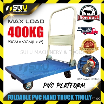 IRON BULL PT-400 / PT400 400KG Foldable PVC Hand Truck Trolley