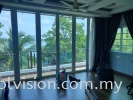 UV Reflective Window Film : Blue / Silver - 2Ply Tinted Window Film @ Puchong Tinted Film