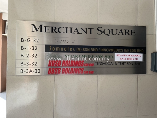 merchantSquare - 3D Cut Out Sticker 