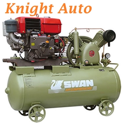 Swan HVU-203E Air Compressor with Yanmar L70 Diesel Engine 6.5HP, 12Bar, FAD270L/min, 960rpm, 