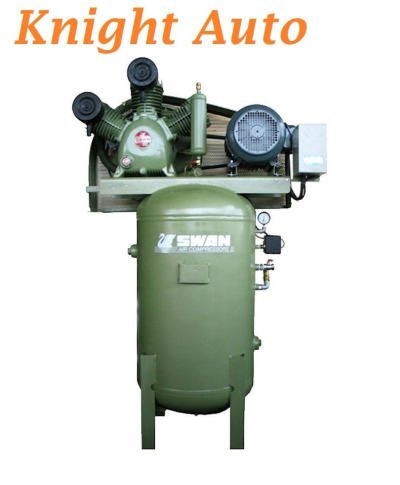 Swan HWP-307V Air Compressor 12Bar 7.5HP 850rpm 633L/min 260kg 