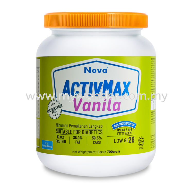 NOVA-ActivMax Vanilla Flavour (700gm)