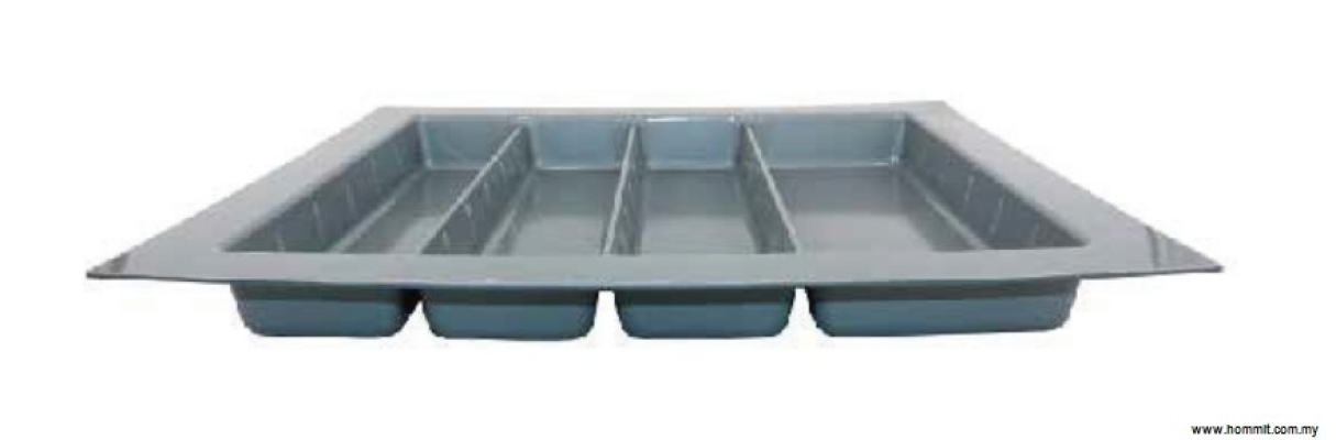 Dulang Laci Kabinet Dapur - 600B ABS Cutlery Tray