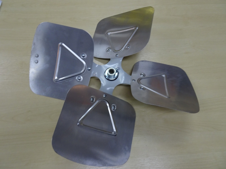 CARRIER LA01AB022 (FOR HAT 425 MOTOR) PROPELLER FAN 4-BLADED 20" DIA. X 1/2" BORE 31กใ PITCH CCW