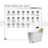 BRANND: MD- UNIVERSE (I.W.C)-5 MD: BIDET WATER CLOSET BWC A.Luxury Bathroom Products