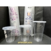 EC 12oz / 16oz/22oz PP Cup with Flat Lid (100sets) A12C / A16C Cup / Lid / Straw - Paper / Plastic 