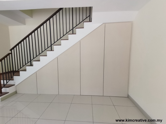 Custom Furniture Storage Room Under Staircase - Seri Kembangan