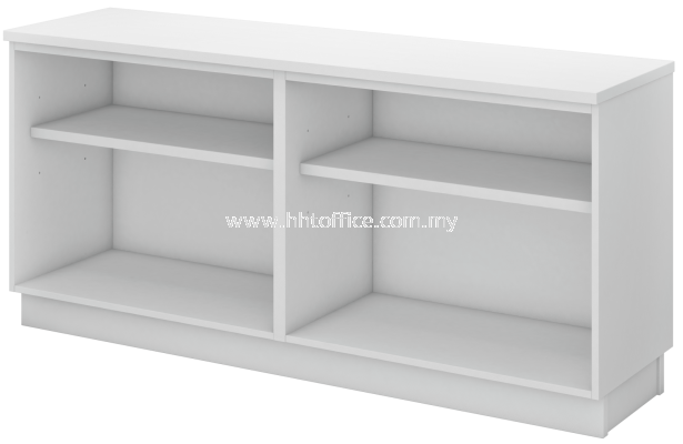 H-YOO 7160/80-Dual Open Shelf Low Cabinet
