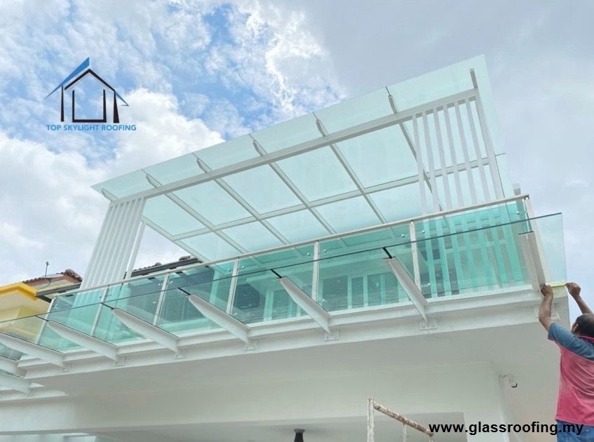 Glass Roofing / Glass Canopy - Kuala Lumpur Glass Canopy / Glass Awning Roofing & Awning Malaysia Reference Renovation Design 