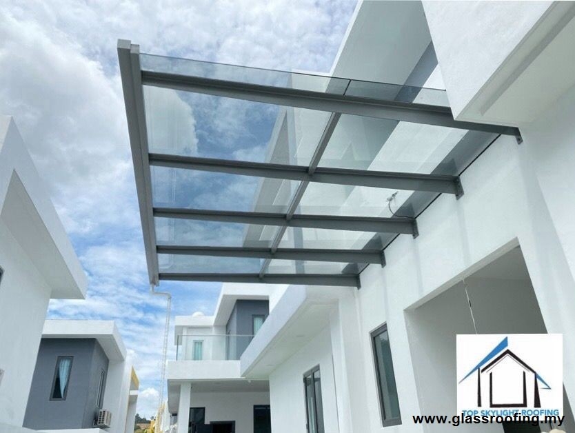 Glass Roofing / Glass Canopy - Selangor Glass Canopy / Glass Awning Roofing & Awning Malaysia Reference Renovation Design 