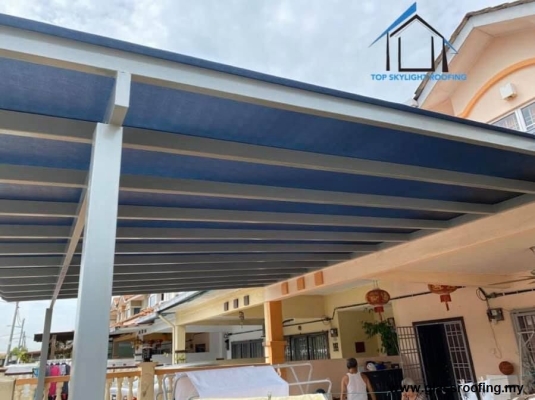 Bumbung Polikarbonat / Awning Skylight - Selangor