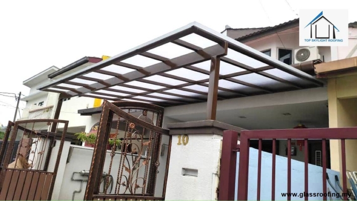 Bumbung Polikarbonat / Awning Skylight - Selangor