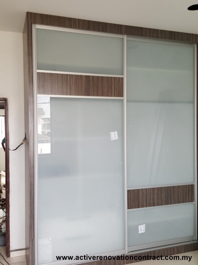 Bukit Gambir Low Cost House Wardrobe Design