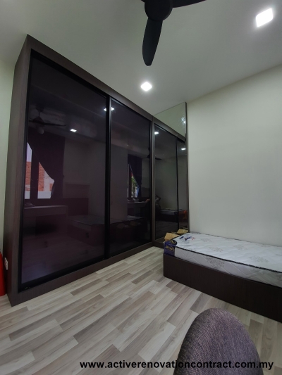 Bukit Gambir Double Storey Bungalow Bedroom & Custom Wardrobe Design Reference