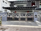  FOLDING DOOR MAIN GATE STAINLESS STEEL