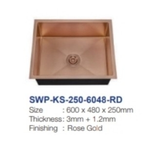 Kitchen Sink Model : SWP-KS-250-6048-RD