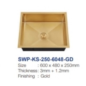 Kitchen Sink Model : SWP-KS-250-6048-GD