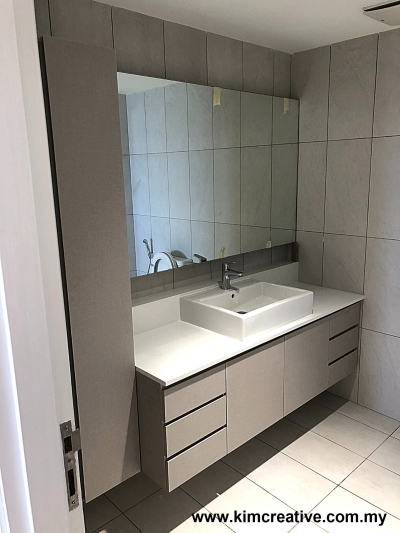 Custom Vanity Cabinet Design Selangor