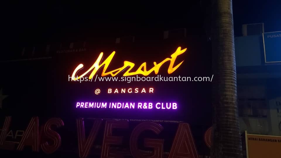 MAZART INDOOR 3D LED FRONTLIT SIGNAGE AT KUANTAN