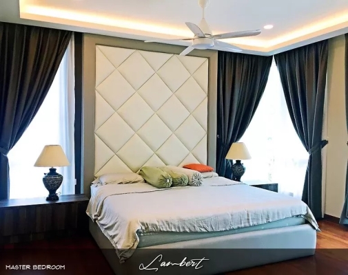 Bedroom Plaster Ceiling Design Reference In Legenda @ Southbay Batu Maung