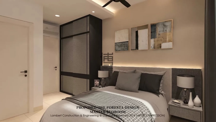 Bedroom Design In One Foresta Bayan Lepas