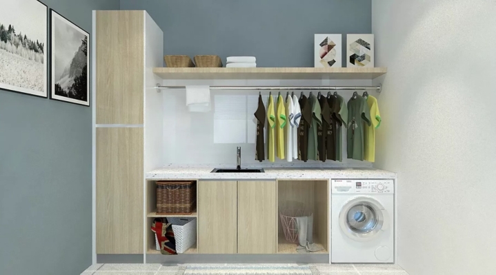 Laundry Cabinet Design In Taman Suria Aman Bukit Mertajam