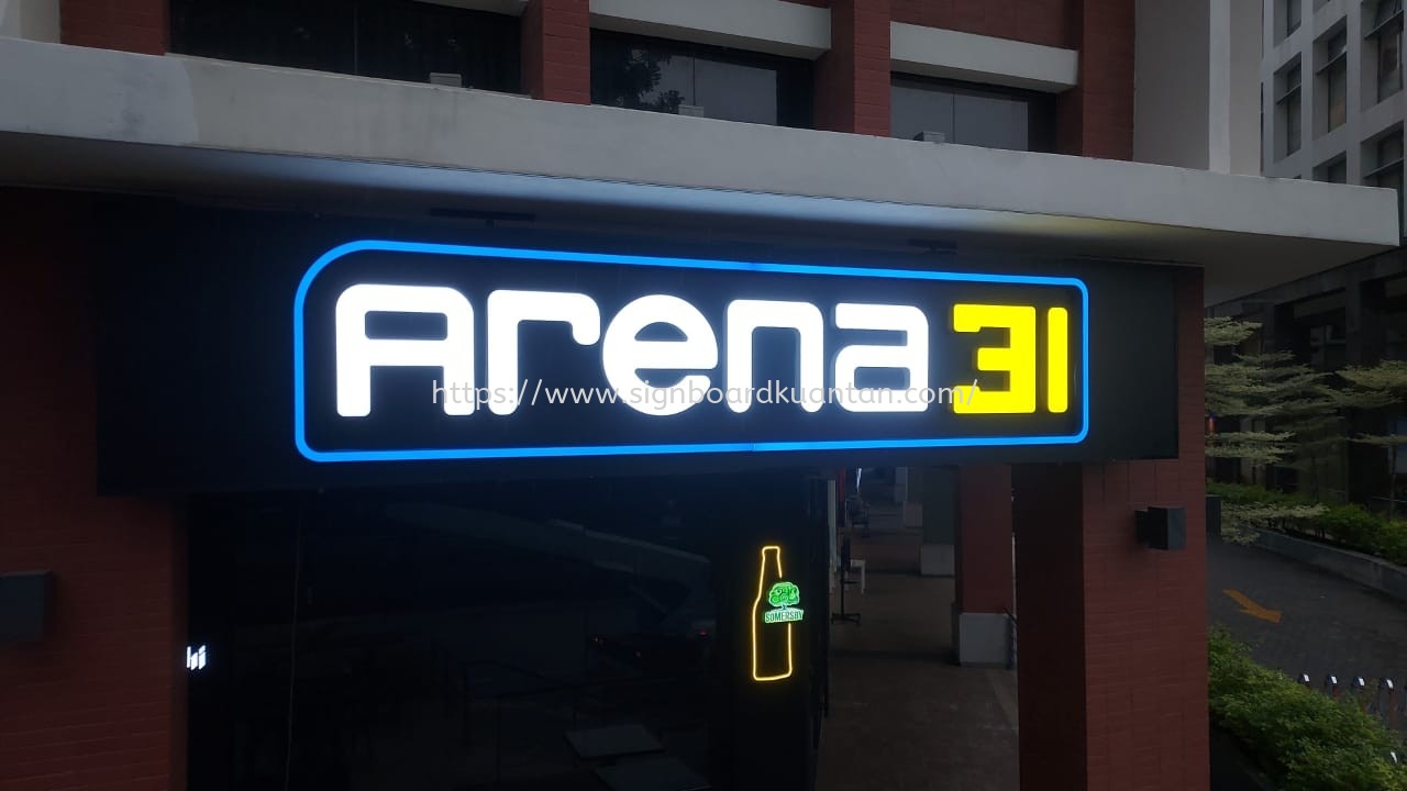 ARENA 31 LED NEON SIGN AT PAHANG