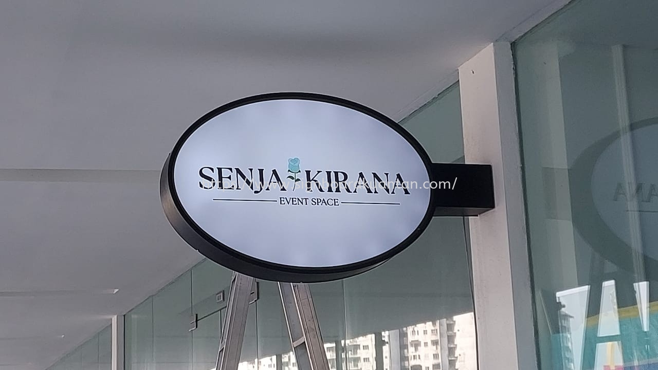 SENJA KIRANA DOUBLE SIDE SIGNAGE AT PAHANG