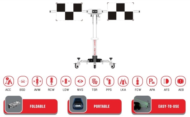 LAUNCH X-431 ADAS MOBILE - Adas Calibration