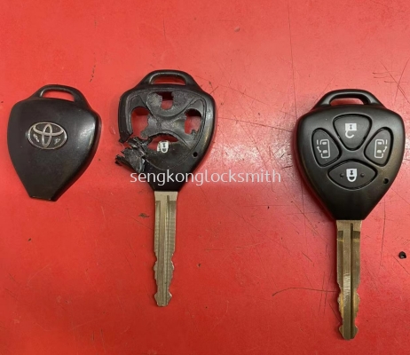 Toyota alphard car remote control casing